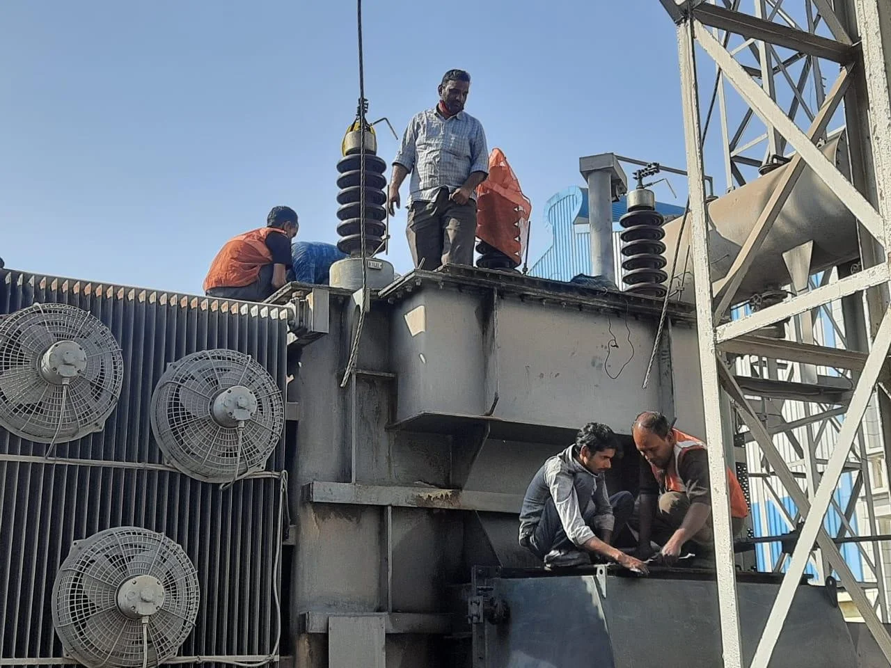 ambey electrical past work - 66 kv substation overhauling
