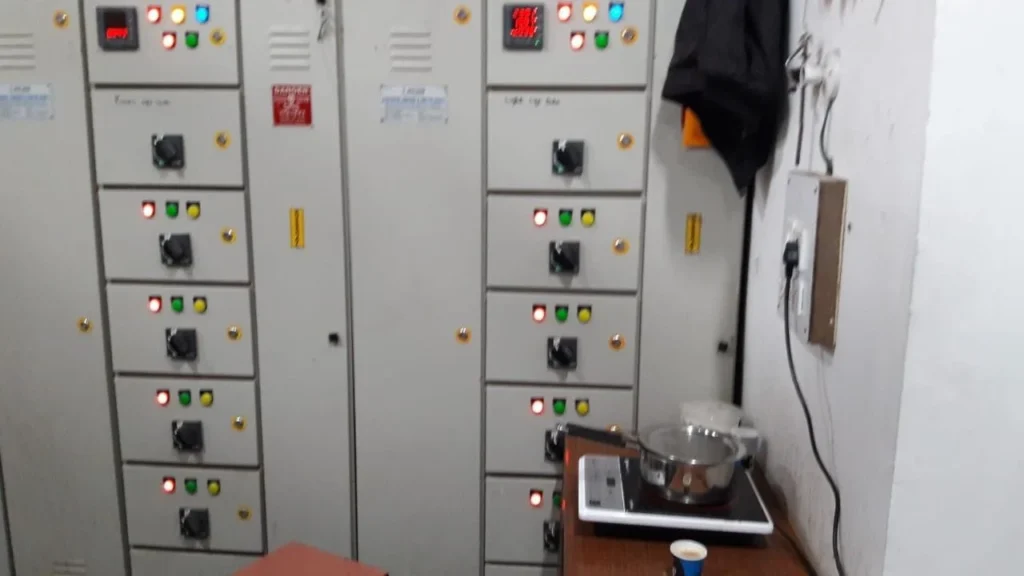 ambey electrical past work - panel control room 2