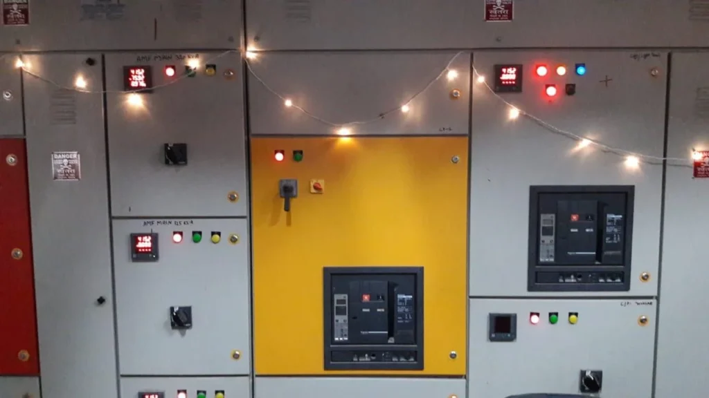 ambey electrical past work - panel control room 3