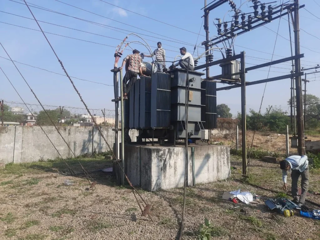ambey electrical past work - power transformer overhauling